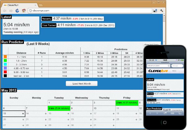 CleverRun screenshot